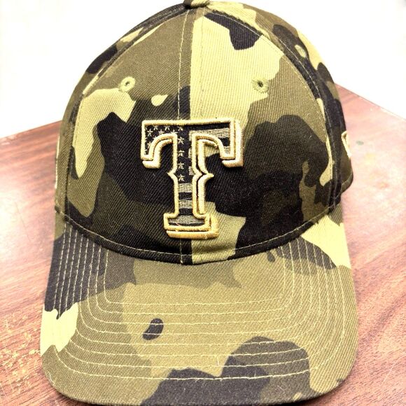 New Era Other - Texas Rangers New Era Camo Hat Limited Edition 9 Forty Adjustable SnapBack MLB